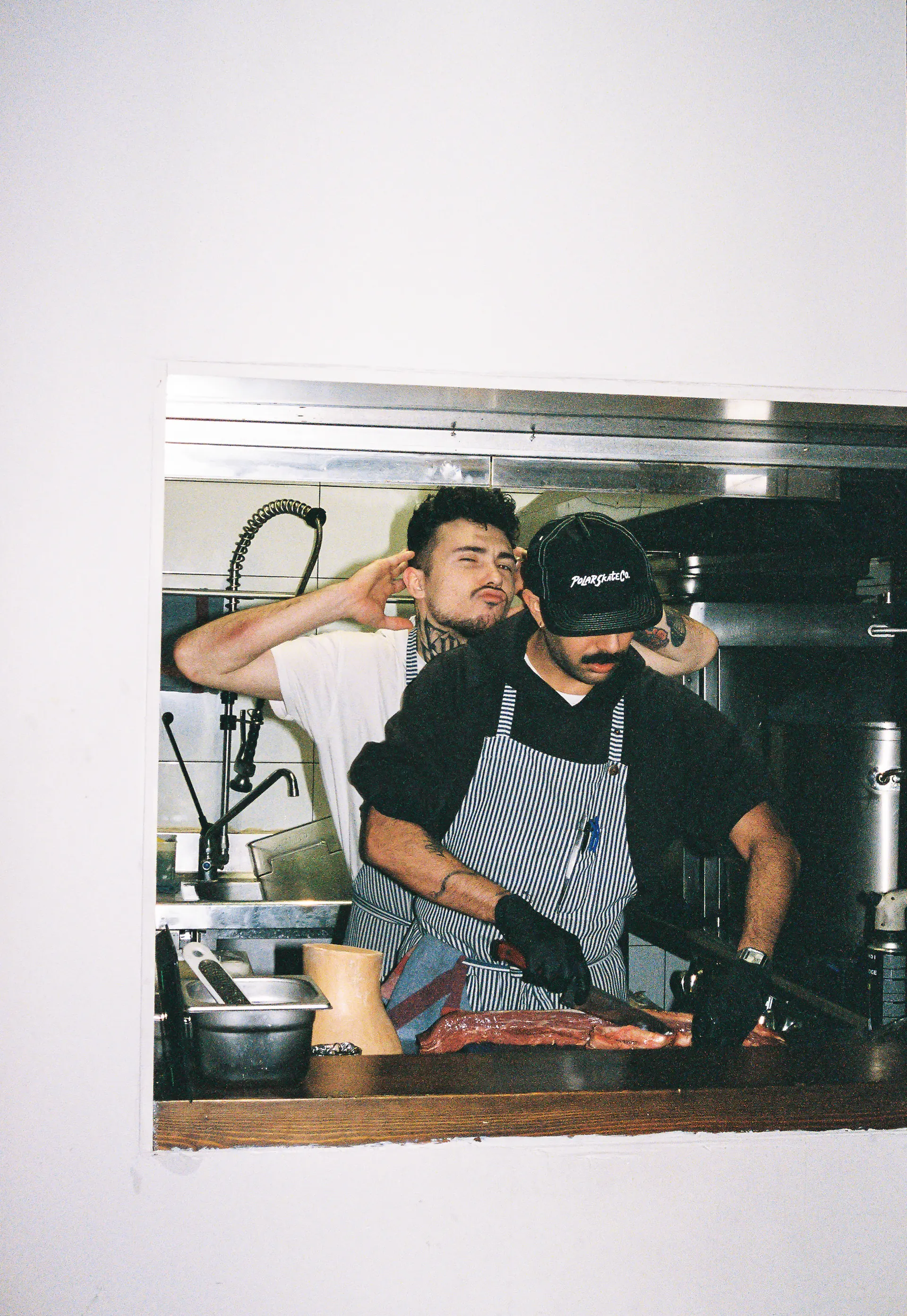 Guests at the counter